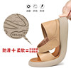 Genuine leather sandals for women, mother's shoes, bags and Roman shoes for women