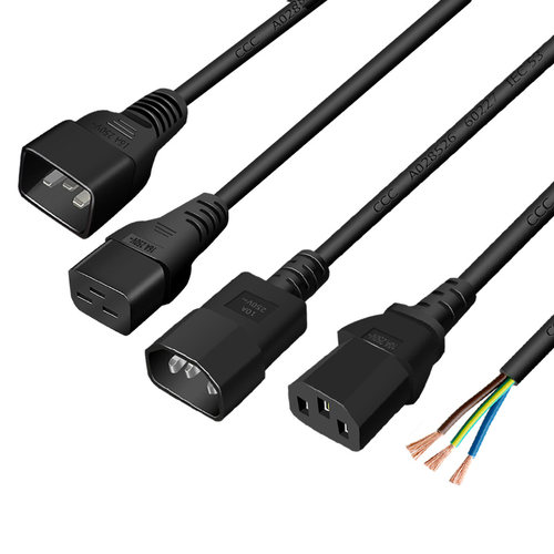 服务器PDU电源线C13/C14裸线尾3芯插头线C19/c20大功率机房连接线 - 图3