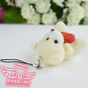 毛绒手机挂件 抱心熊泰迪熊 抱心小熊 卡通花束娃娃公仔 情人节促
