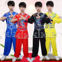 New Chinese style martial arts performance suit childrens martial arts competition body test competition Taijiquan Costume Teen