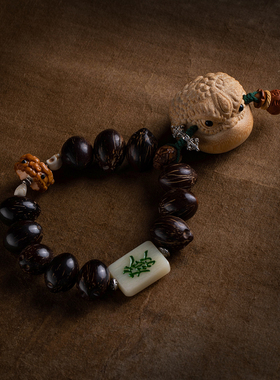 把把胡文玩手把件蟾蜍招财纳福男