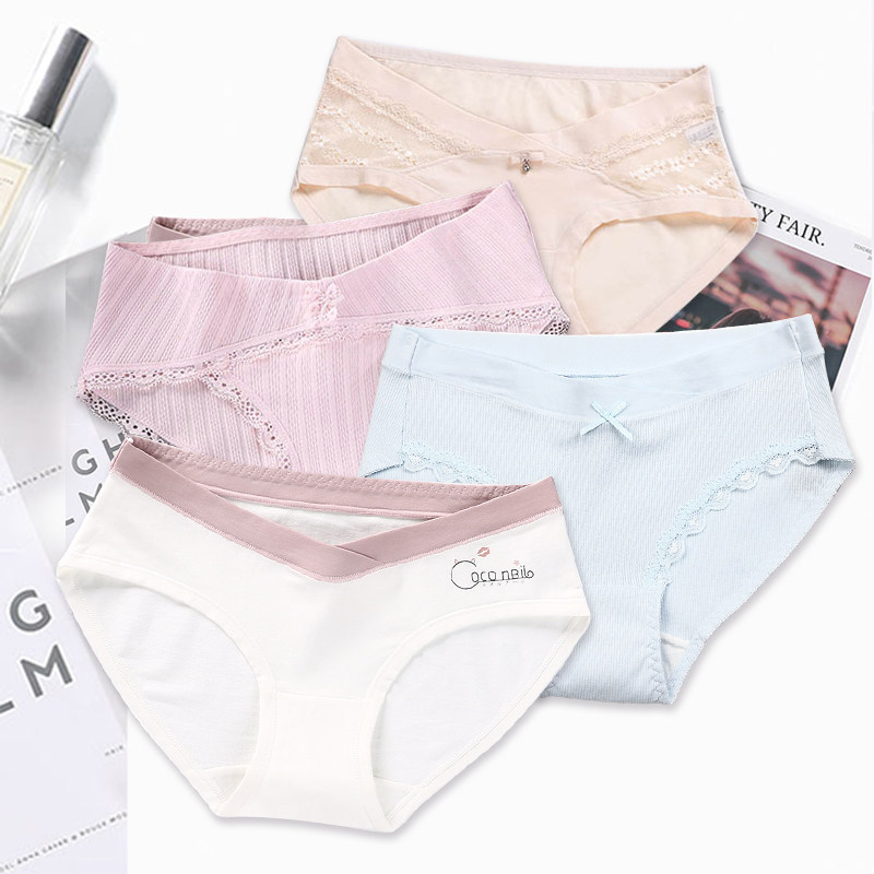 孕妇纯棉怀孕期孕晚期中期早期内裤 示朵内裤