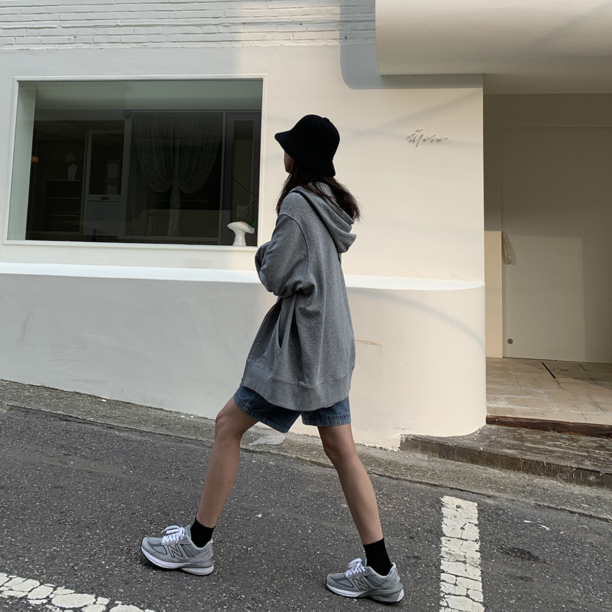 19 复古慵懒纯色宽松连帽卫衣女百搭休闲外套 秋冬 SIXI 四喜自制 19 复古慵懒纯色宽松连帽卫衣女百搭休闲外套 秋冬 SIXI 四喜自制