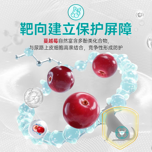 汉维宠仕优泌可犬猫宠物猫咪泌尿系统膀胱养护保健泌尿宠物营养片 - 图1