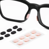 Носоупоры для очков, сверхмягкие губчатые носовые упоры, уменьшающие давление, предотвращающие вдавливание, предотвращающие падение, противоскользящие кронштейны для переносицы, аксессуары для глаз