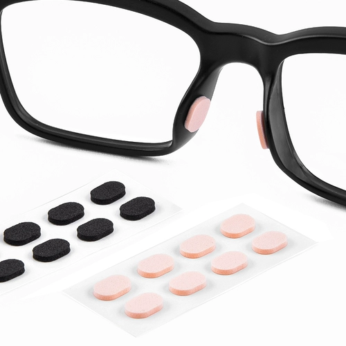 Носоупоры для очков, сверхмягкие губчатые носовые упоры, уменьшающие давление, предотвращающие вдавливание, предотвращающие падение, противоскользящие кронштейны для переносицы, аксессуары для глаз