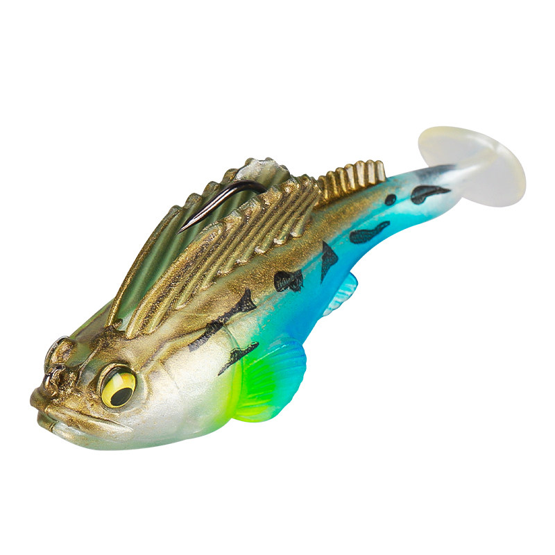 哈斯达跳跳鱼路亚饵鳜鱼鲈鱼淡水海钓路亚假饵防挂底包铅鱼软饵,淘宝优惠券,粉丝福利购,淘宝优惠卷