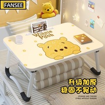 Desk Bed Small Table Dorm Room Student Learning To Write Foldable Cartoon Small Table Plate Notebook Computer Bracket Bed Desk Home Children Sloth People Kneecap Table Bedroom Floating Window Balcony