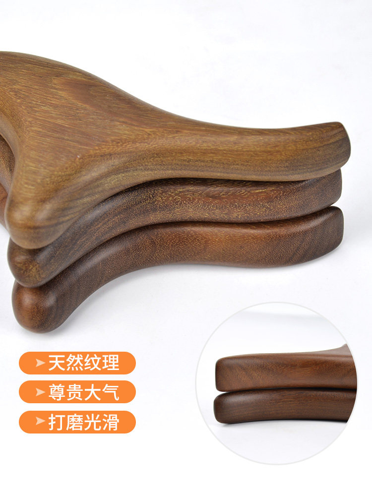 金丝檀木三角雀点穴棒脚底足疗按摩压穴位神器刮痧拨筋全身通用锥,淘宝优惠券,粉丝福利购,淘宝优惠卷