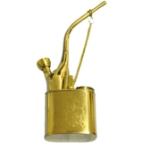 Чистая медная сигаретная сигаретная сигарета вода с борьбой с сухой дымом сумка для дыма