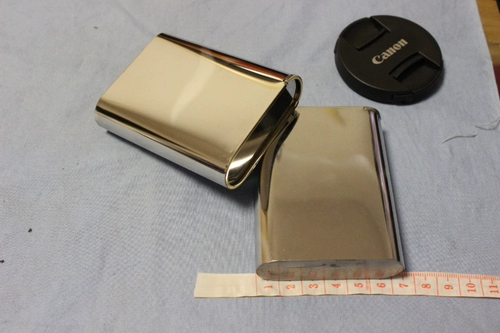 Высококлассный старомодный увлажняющий портативный портсигар из нержавеющей стали