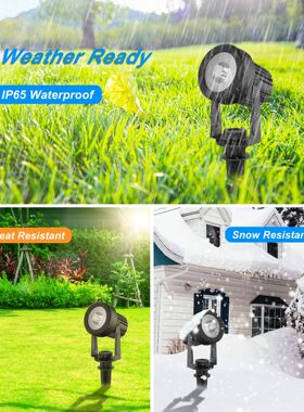 1/2/4/6 Lights RGB Solar Spotlight IP65 Waterproof Solar Lig