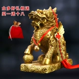 Украшение Кирина Пара чистого меди -все -точковая спальня гостиная гостиная