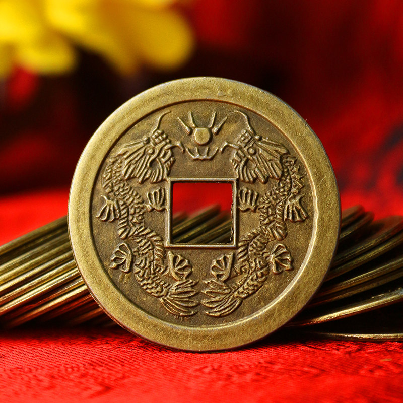 铜钱摆件太平铜钱太平通宝散装古币工艺品门口压门槛专用铜钱单个,淘宝优惠券,粉丝福利购,淘宝优惠卷