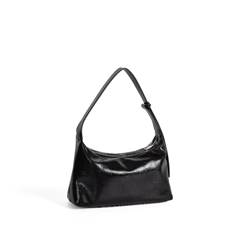 Dotlyn2025新款韩版小众设计质感油蜡皮手提包简约百搭单肩腋下包,淘宝优惠券,粉丝福利购,淘宝优惠卷