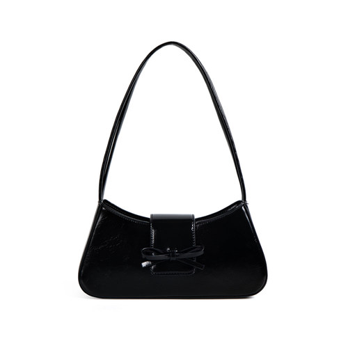 dotlyn新款韩国东大门小众设计红色法棍包质感百搭通勤单肩腋下包 - 图3