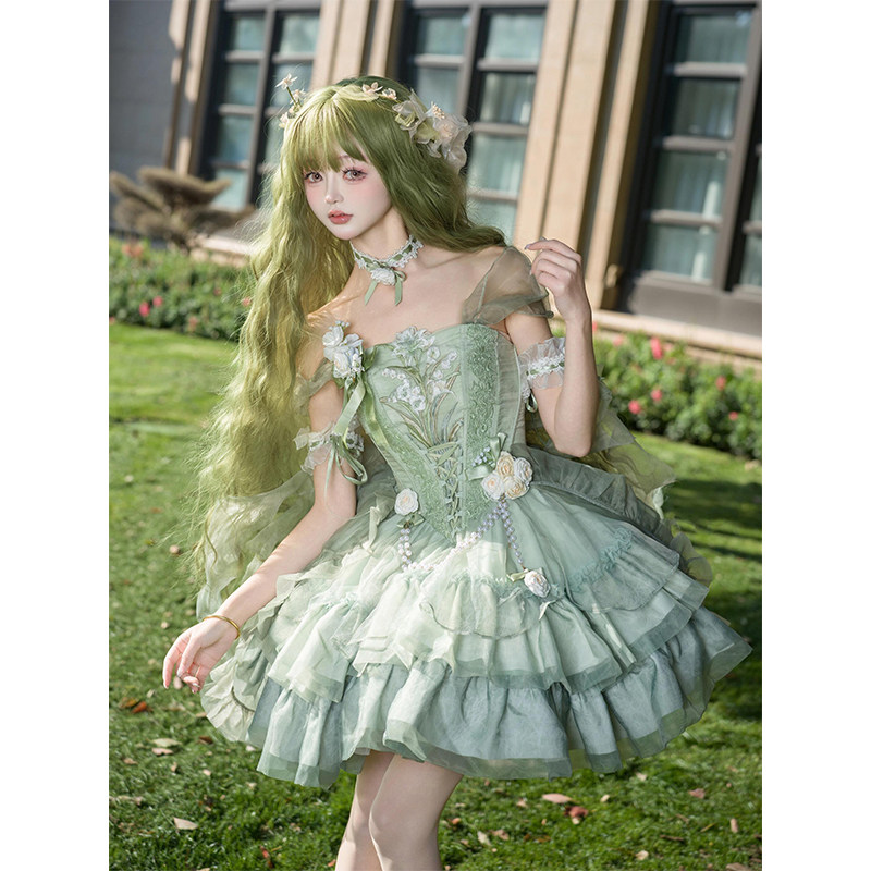 绿野仙踪lolita裙子晚礼服少女绝美年会学生日成人公主短款小个子,淘宝优惠券,粉丝福利购,淘宝优惠卷