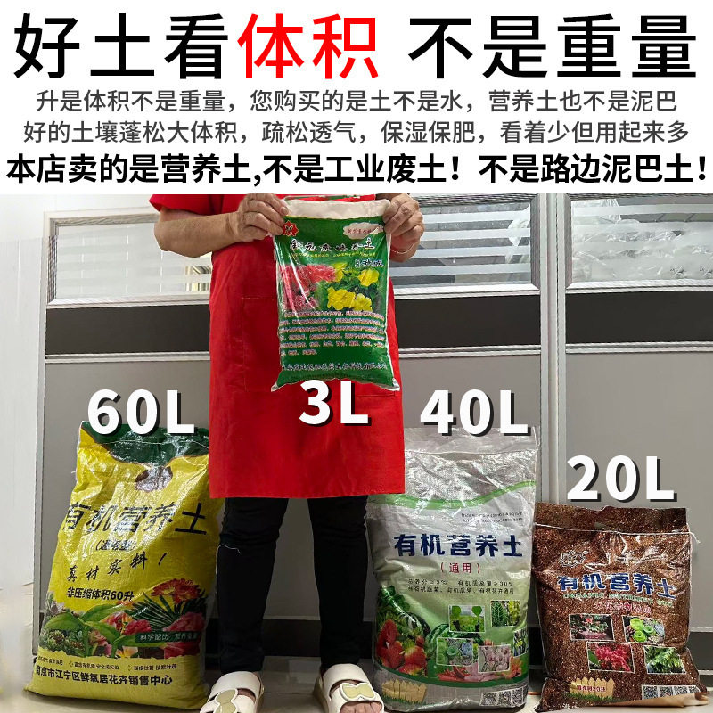 菌菇土营养土通用养花种绿植发酵育苗土盆栽有机肥种菜土透气疏松 - 图2