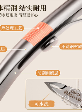 死皮剪美甲店专用去倒刺高精密不锈钢高级修指甲剪刀钳脚指甲工具