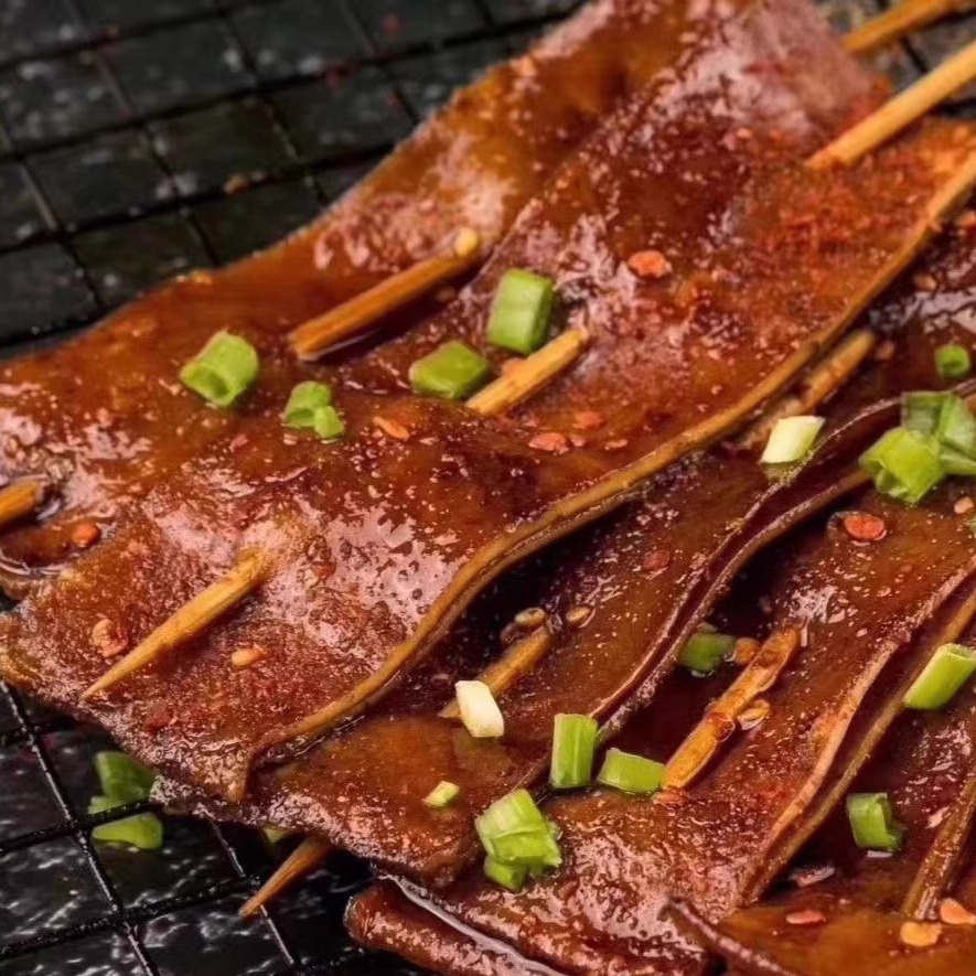 香香嘴牛皮豆干豆腐干豆皮火锅烧烤食材四川特产香干商用100片整-图2