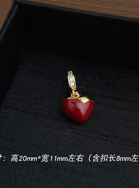 镀18k金万能扣吊坠可拆卸珍珠项链配饰挂坠diy饰品配件轻奢风项坠