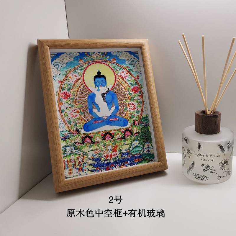 唐卡合集文殊菩萨如来观音菩萨佛像画像黄财神白度绿度母挂画桌摆-图0