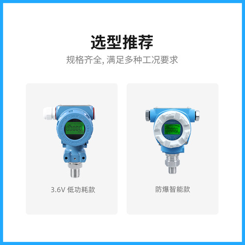 PCM480 4-20mA/RS485 Hart 智能数显压力变送器 高精度压力变送器 - 图1