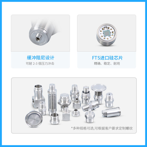 PCM480 4-20mA/RS485 Hart 智能数显压力变送器 高精度压力变送器 - 图2