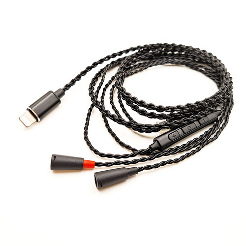 Earmax 森海ie80 ie80s ie8 ie8i 单晶铜镀银 Lightning 耳机线 - 图2