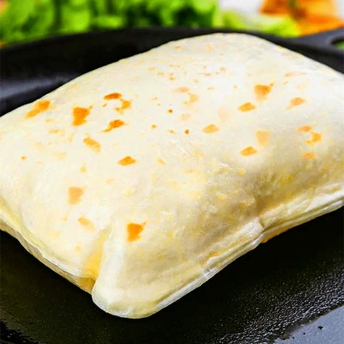 清真食品110g大鸡蛋灌饼速食煎饼商用饼皮胚早餐大面饼100张商用 - 图3