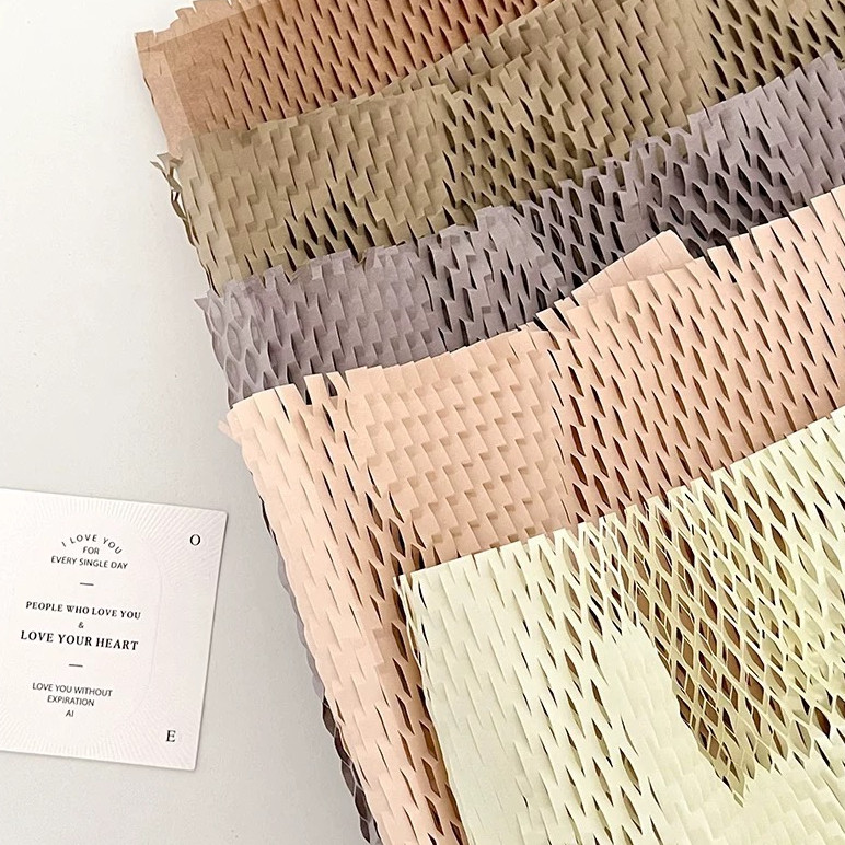 环保蜂窝纸网眼艺术纸纯色蜂巢网格花艺花束内衬鲜花包装纸网红,淘宝优惠券,粉丝福利购,淘宝优惠卷