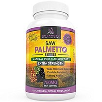 Saw Palmetto Extra Strength 1500 mg per Day 120 Capsules (