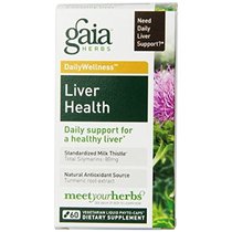Gaia Herbs Liver Health Liquide Phyto-Capsules 60 Count