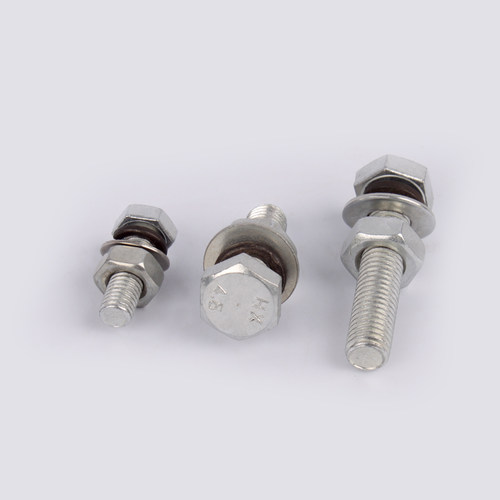 螺丝螺母套装镀锌外六角螺栓垫片组合固定螺钉螺柱螺杆M8/m10 - 图0