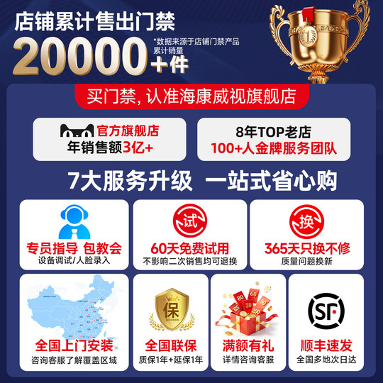 Hikvision face access control machine