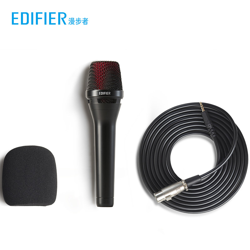 edifier /漫步者k3有线电容麦克风 漫步者麦克风/话筒