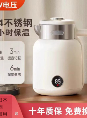 110V伏烧水壶电热水壶美国日本