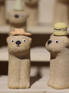 梨song手作陶土摆件生日礼物伴手礼