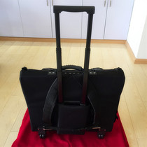 Accordion pull back dual purpose luggage black 96BS 120BS