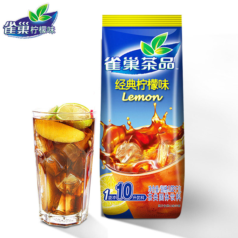 雀巢柠檬味冰红茶果汁粉冰爽茶 雀巢乐诚冲饮果汁