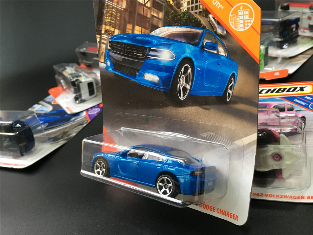 MATCHBOX火柴盒城市英雄小车道奇战马跑车'18 DODGE CHARGER 20V - 图1