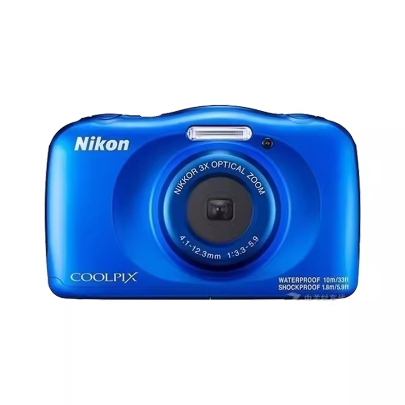 Nikon/尼康 COOLPIX W150防水 防摔 防冻 三防ccd相机蓝色儿w150 - 图0