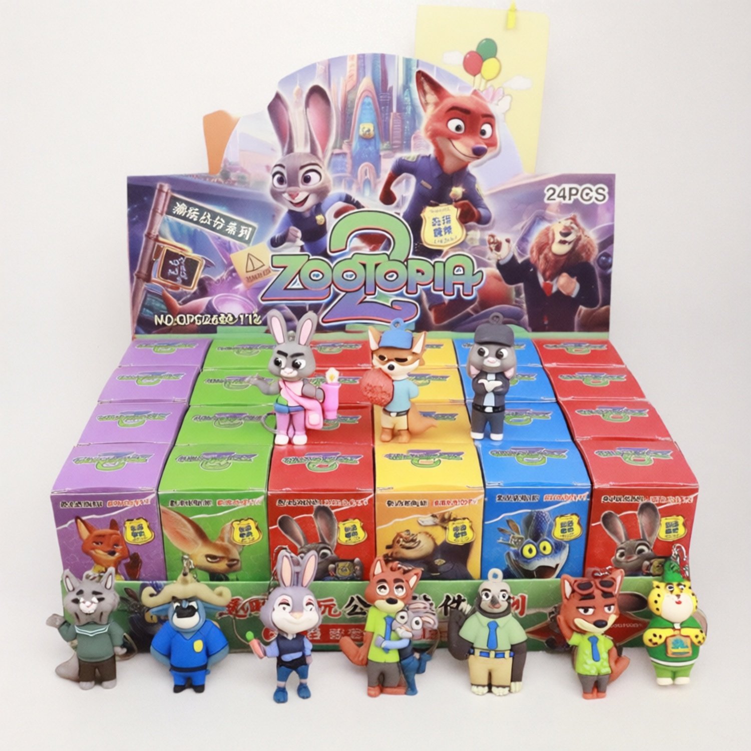 24盒疯狂动物城公仔盲盒朱迪尼克新款2026电影周边儿童小学生礼品,淘宝优惠券,粉丝福利购,淘宝优惠卷