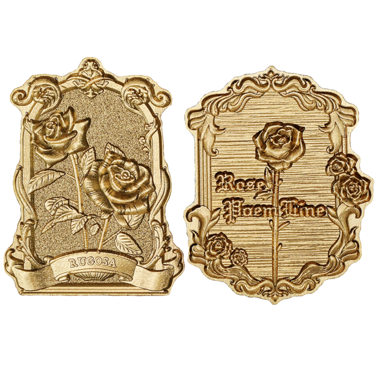 Xixiyu fire paint rose print style seal retro