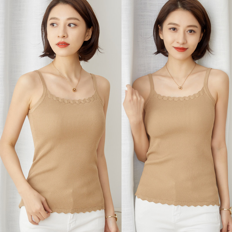 加肥加大码吊带背心女胖mm针织性感外穿内搭冰丝200斤春夏秋上衣,淘宝优惠券,粉丝福利购,淘宝优惠卷