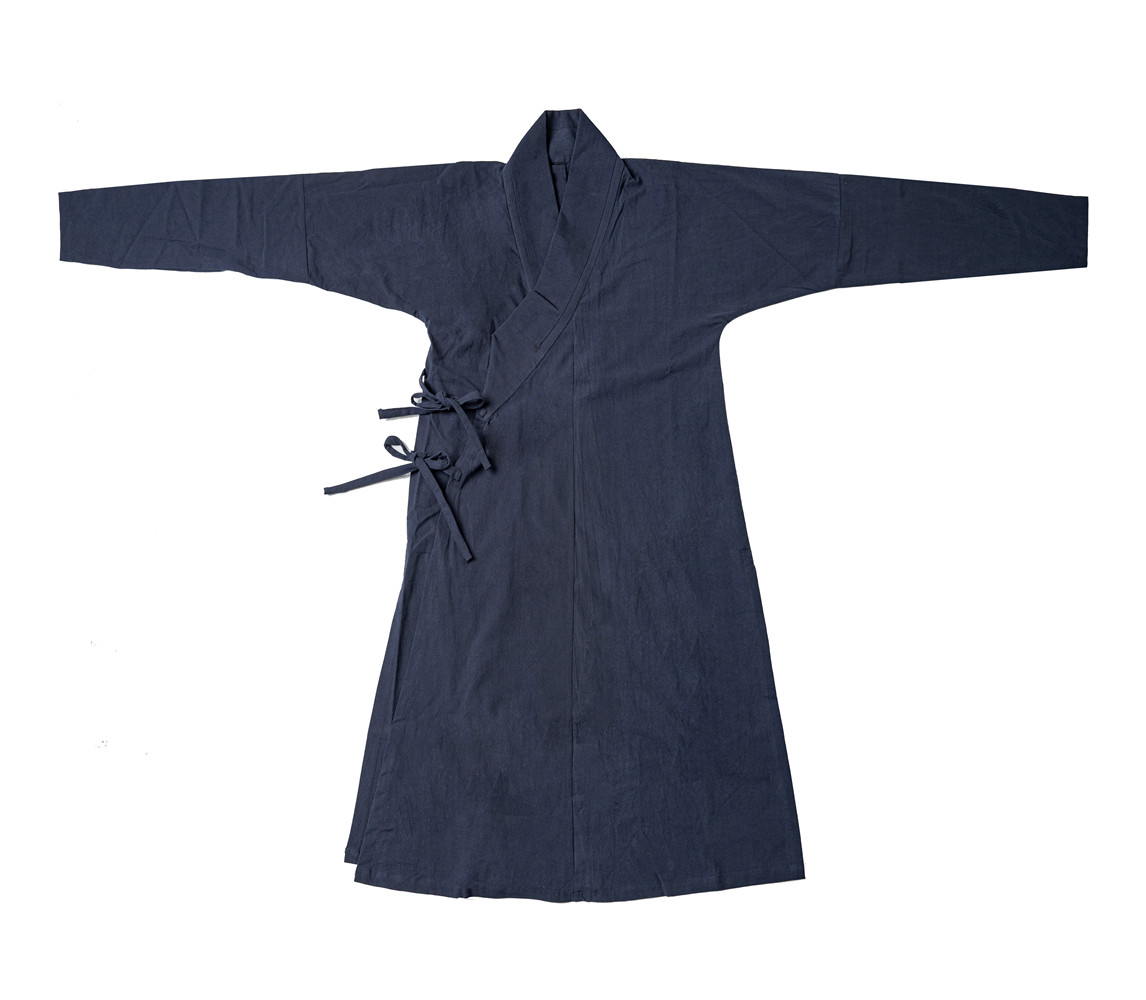 [百守卫] 复古全棉仿麻绉布 衬袍 汉服  直裰 甲胄内搭 窄袖,淘宝优惠券,粉丝福利购,淘宝优惠卷