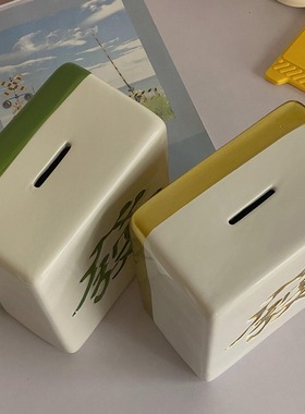 发财麻将存钱罐创意装饰摆件