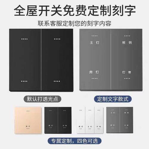 涂鸦ZigBee智能开关灯控面板天猫精灵小爱家用酒店客控系统语音 - 图0