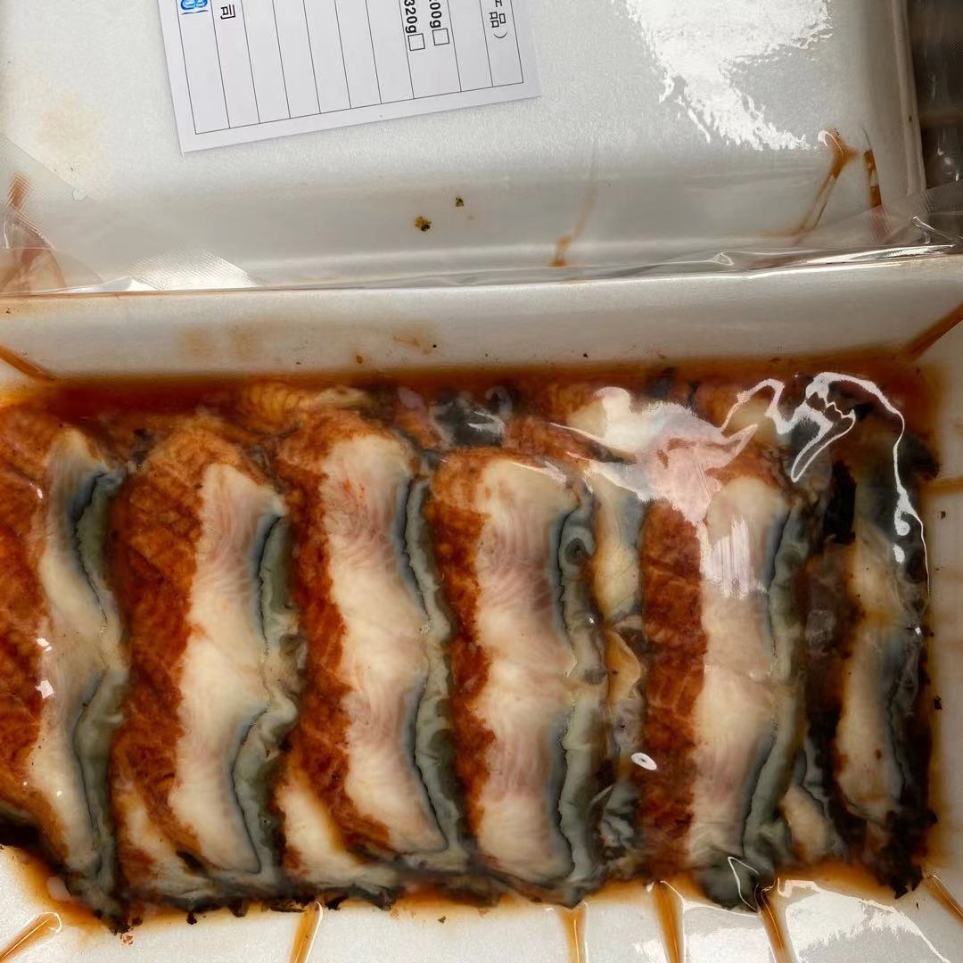 8克寿司鱼切片 寿司料理业务装 大片生仔鱼美味即食日式鳗鱼片8G - 图2