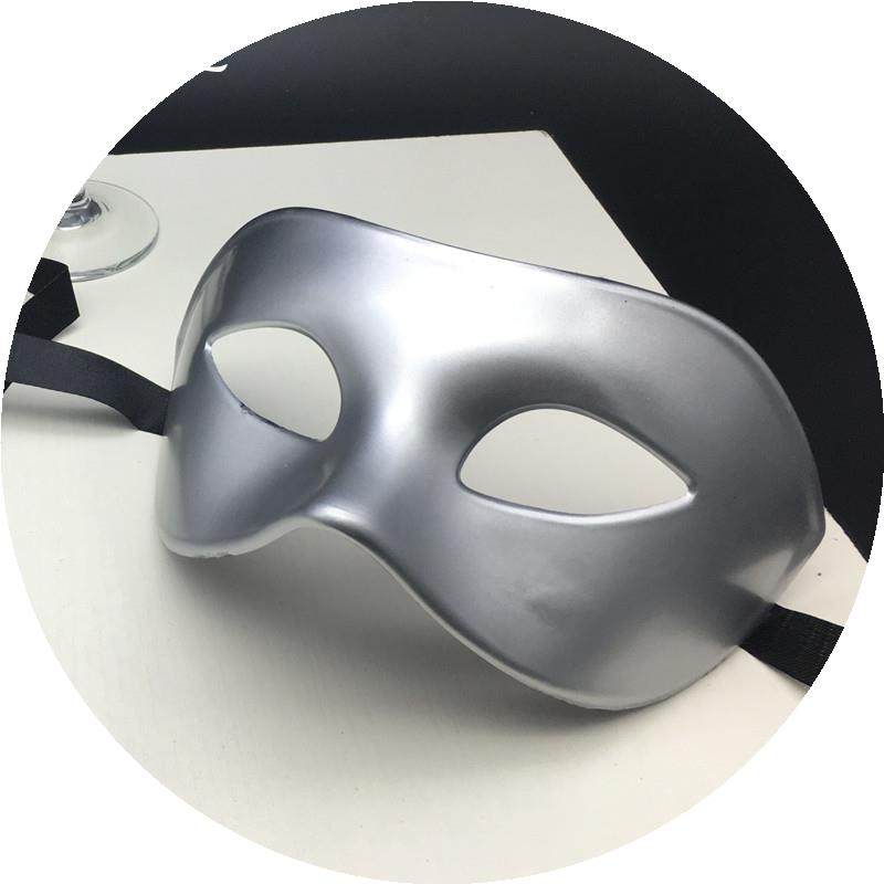 白い男の復古かっこいい仮面男のお見合い番組プロポーズハロウィン化粧舞踏会黒い仮面